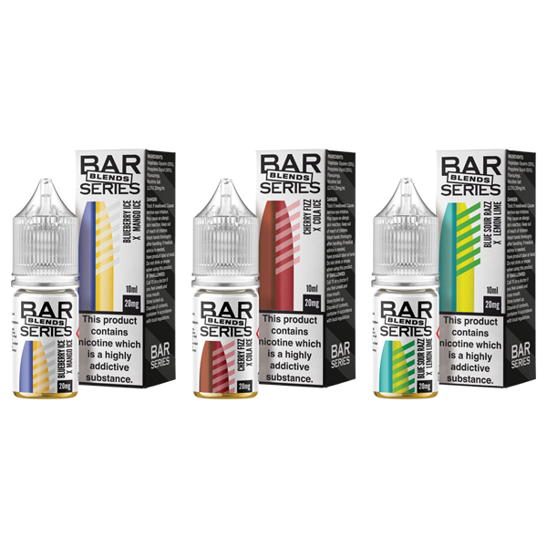 Bar Series - Blends 10ml Nic Salts (50VG/50PG) 20mg