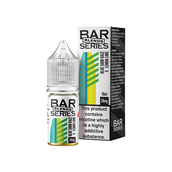 Bar Series - Blends 10ml Nic Salts (50VG/50PG) 20mg