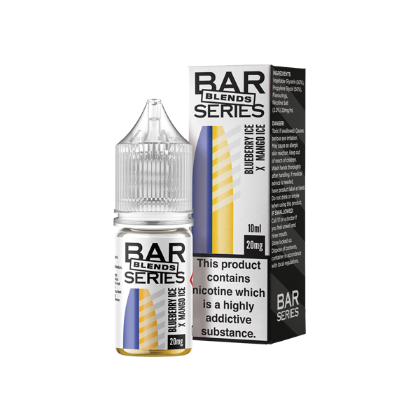 Bar Series - Blends 10ml Nic Salts (50VG/50PG) 20mg