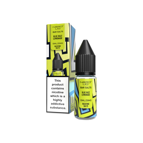 Nerd Liq - Bar Salts 10ml Nic Salts (50VG/50PG) 20mg