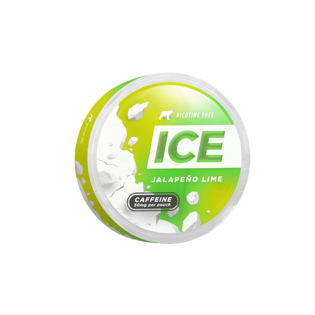 Ice - Jalapeno Lime Caffeine Pouches - 20 Pouches 50mg