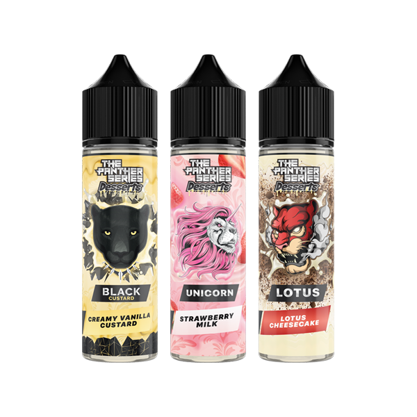 Dr Vapes - The Panther Series Desserts 50ml Shortfill 0mg (78VG/22PG)