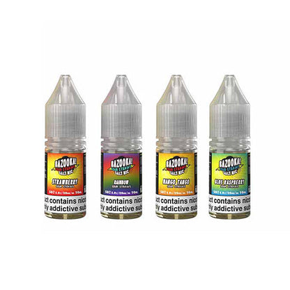 Bazooka - Sour Straws 10ml Nic Salts (50VG/50PG) 10mg