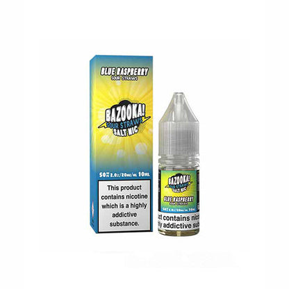 Bazooka - Sour Straws 10ml Nic Salts (50VG/50PG) 10mg