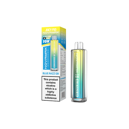 Juicy Pod - Novamax Disposable Pod Vape Kit 10000 Puffs 20mg