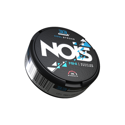 NOIS - Cool Strong Mini Nicotine Pouches - 33 Pouches 35mg