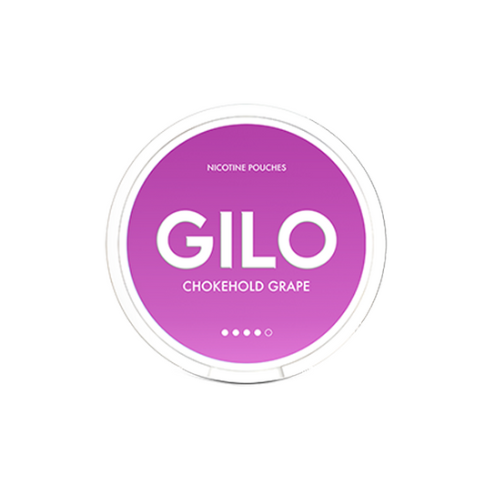 GILO - Nicotine Pouch Chokehold Grape - 20 Pouches 16mg