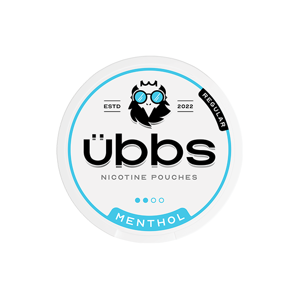 Übbs - Menthol Regular Strength Nicotine Pouches 6mg - 20 Pouches