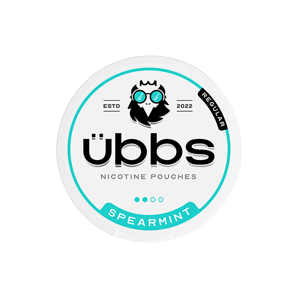 Übbs - Spearmint Regular Strength Nicotine Pouches 6mg - 20 Pouches