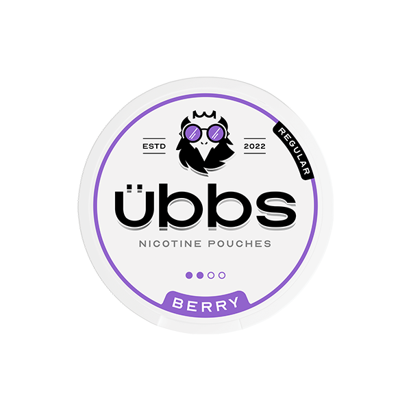 Übbs - Berry Regular Strength Nicotine Pouches 6mg - 20 Pouches