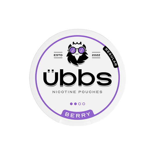 Übbs - Berry Regular Strength Nicotine Pouches 6mg - 20 Pouches