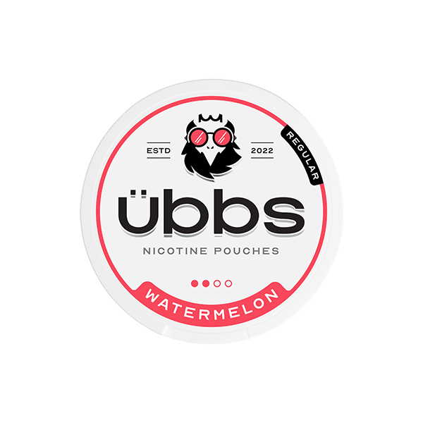 Übbs - Watermelon Regular Strength Nicotine Pouches 6mg - 20 Pouches