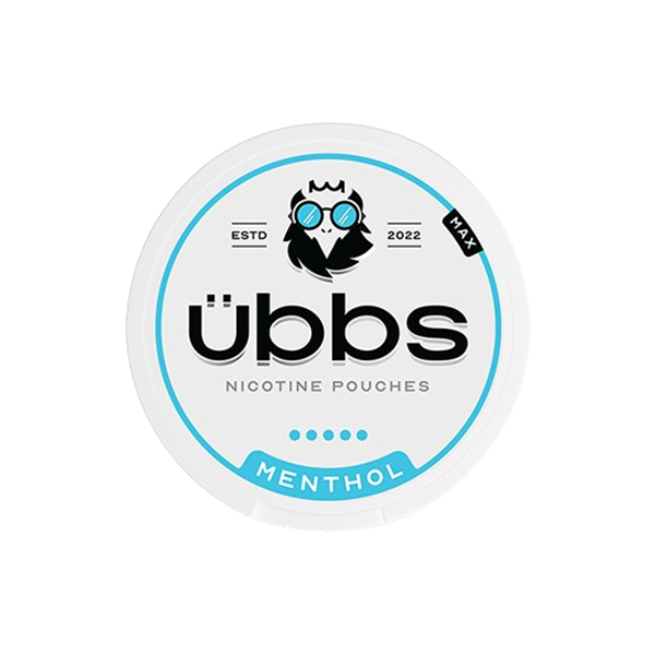 Übbs - Menthol Max Strength Nicotine Pouches 14mg - 20 Pouches