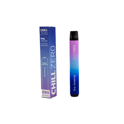 Chill Zero - Disposable Vape 1500 Puffs 0mg