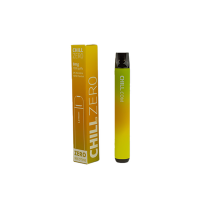 Chill Zero - Disposable Vape 1500 Puffs 0mg