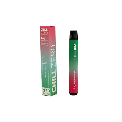 Chill Zero - Disposable Vape 1500 Puffs 0mg