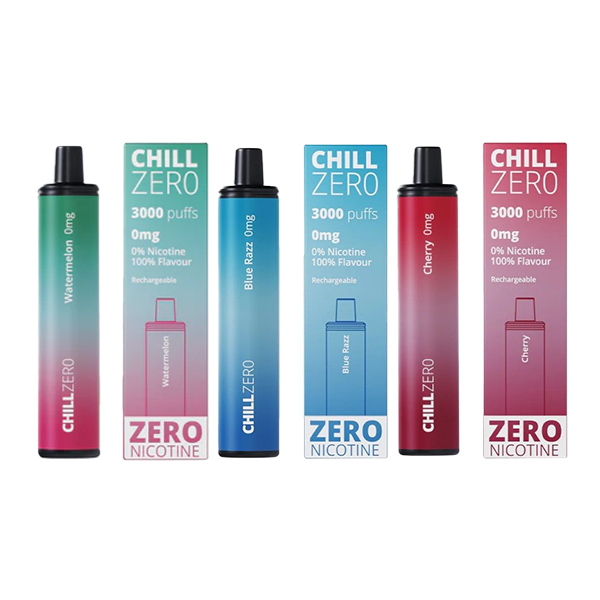 Chill Zero - Disposable Vape 3000 Puffs 0mg