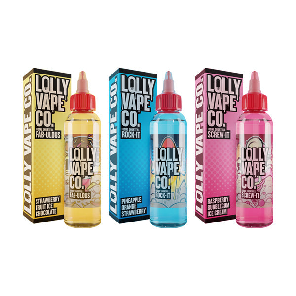 Lolly Vape Co - 100ml Shortfill 0mg (80VG/20PG)