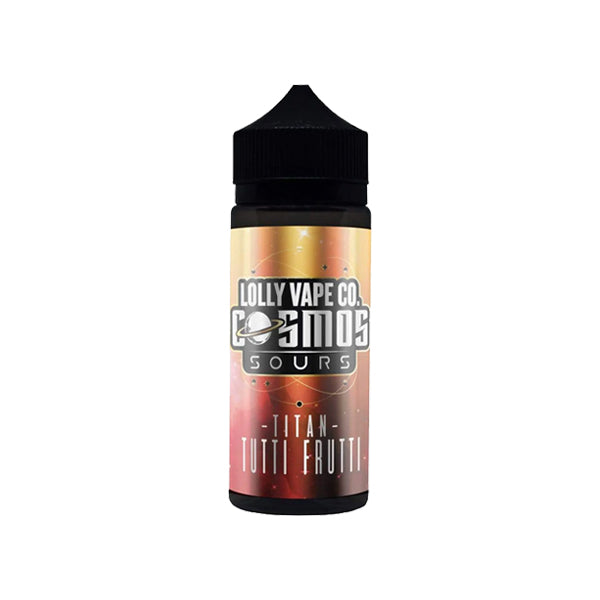 Lolly Vape Co - Cosmos Sours 100ml Shortfill 0mg (80VG/20PG)