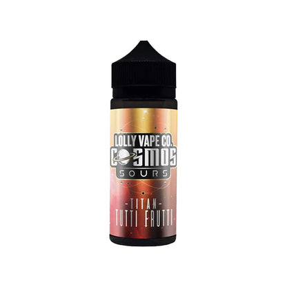 Lolly Vape Co - Cosmos Sours 100ml Shortfill 0mg (80VG/20PG)