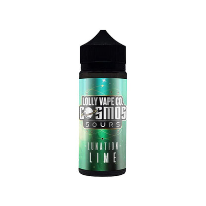 Lolly Vape Co - Cosmos Sours 100ml Shortfill 0mg (80VG/20PG)