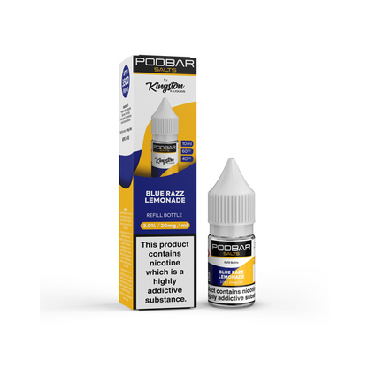 Kingston - Podbar Salts 10ml Refill Nic Salts (60VG/40PG) 20mg