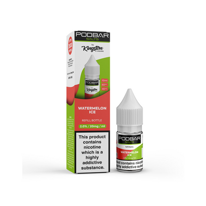 Kingston - Podbar Salts 10ml Refill Nic Salts (60VG/40PG) 10mg