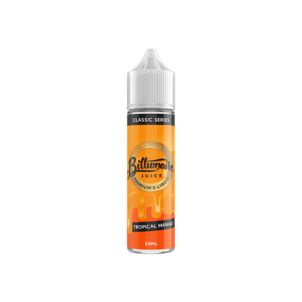 Billionaire Juice - Classic Series 50ml Shortfill 0mg (70VG/30PG)