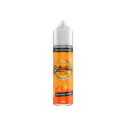 Billionaire Juice - Classic Series 50ml Shortfill 0mg (70VG/30PG)