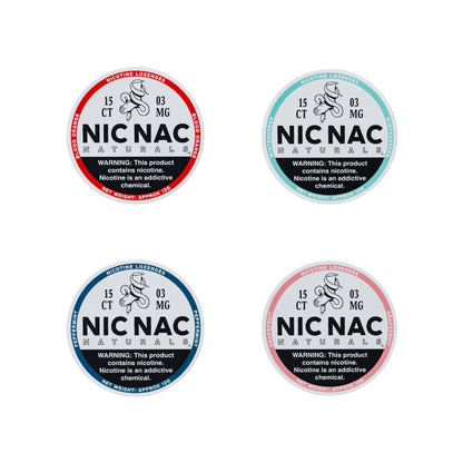 Nic Nac - Naturals Nicotine Pouch 3mg