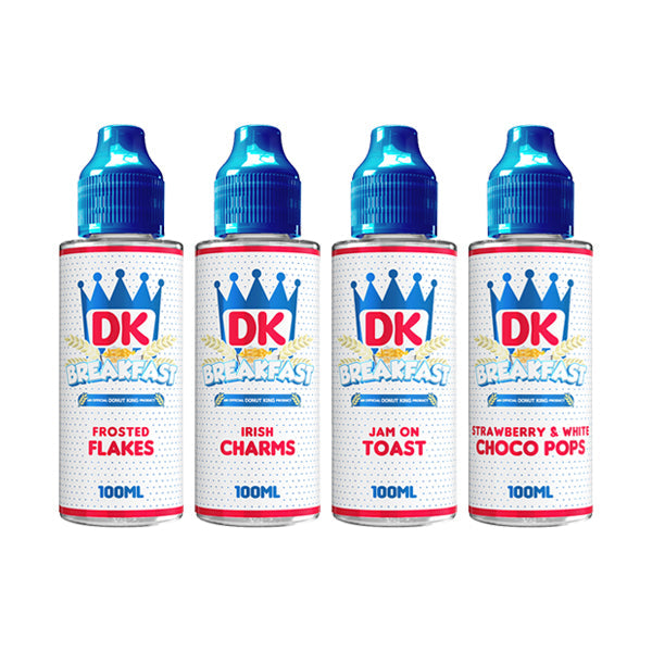 Donut King - Breakfast 100ml Shortfill 0mg (70VG/30PG)