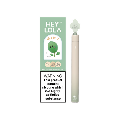 Hey Lola - Disposable Vape Device 600 Puffs 20mg