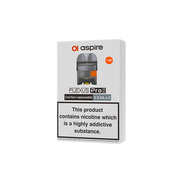 Aspire - Flexus Pro Replacement Pods 2ml (0.6Ohm, 1.0Ohm)