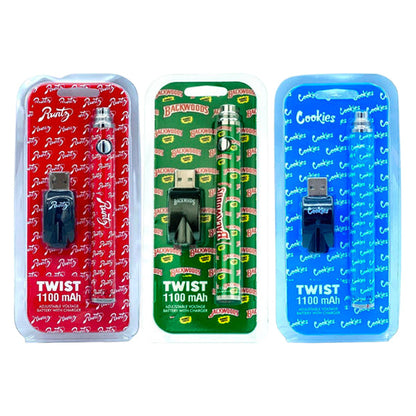 Twist - 1100mAh Adjustable Vape Battery & USB Charger