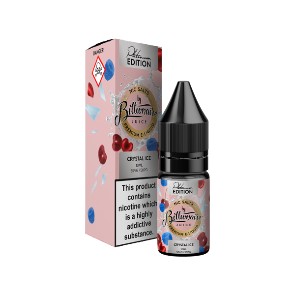 Billionaire Juice - Platinum Edition 10ml Nic Salts (50VG/50PG) 10mg