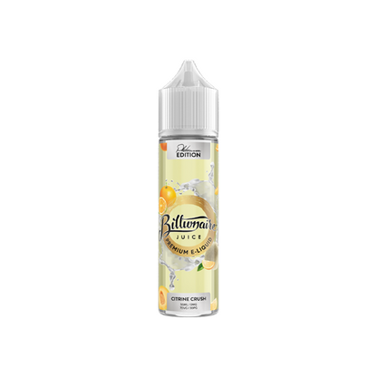 Billionaire Juice - Platinum Edition 50ml Shortfill 0mg (70VG/30PG)