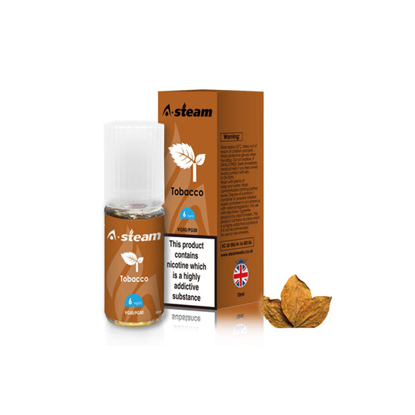 A-Steam - Fruit Flavours 3MG 10ML (50VG/50PG)