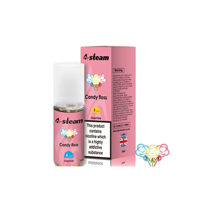 A-Steam - Fruit Flavours 3MG 10ML (50VG/50PG)