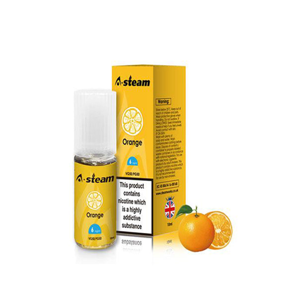 A-Steam - Fruit Flavours 6MG 10ML (50VG/50PG)