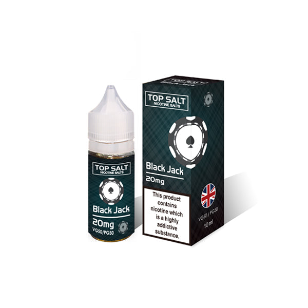 Top Salt - Fruit Flavour Nic Salts by A-Steam 10ml (50VG/50PG) 10mg