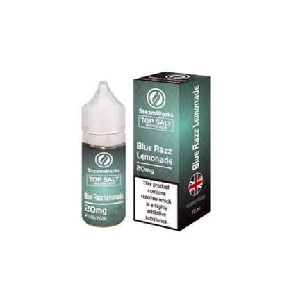 A-Steam - Top Salt Fruit Flavour Nic Salts 10ml (50VG/50PG) 20mg