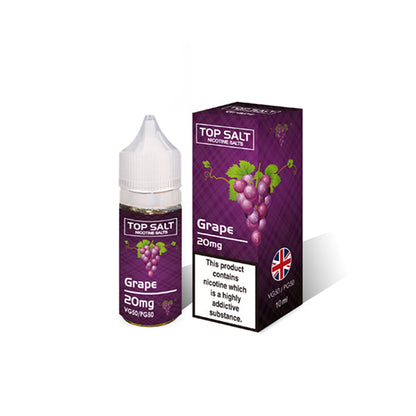 A-Steam - Top Salt Fruit Flavour Nic Salts 10ml (50VG/50PG) 20mg