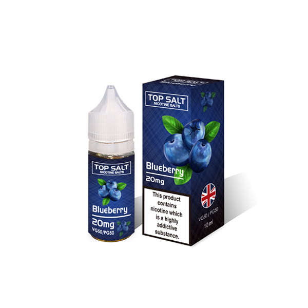 A-Steam - Top Salt Fruit Flavour Nic Salts 10ml (50VG/50PG) 20mg