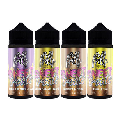 No Frills - Collection Sweet Treats 80ml Shortfill 0mg (80VG/20PG)