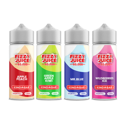 Fizzy Juice - King Bar 100ml Shortfill 0mg (70VG/30PG)