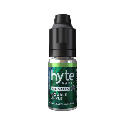 Hyte Vape - 10ml Nic Salts (50VG/50PG) 20mg