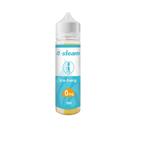 A-Steam - 50ml Shortfill 0mg (50VG/50PG)