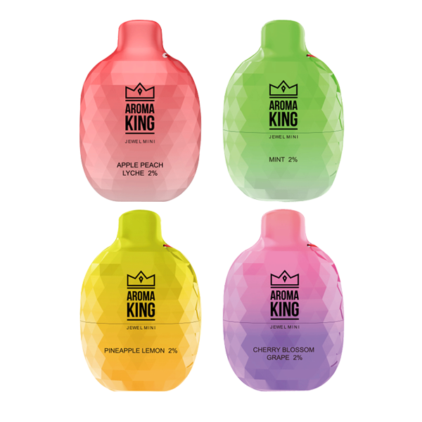 Aroma King - Jewel Mini Disposable Vape Device 600 Puffs 20mg