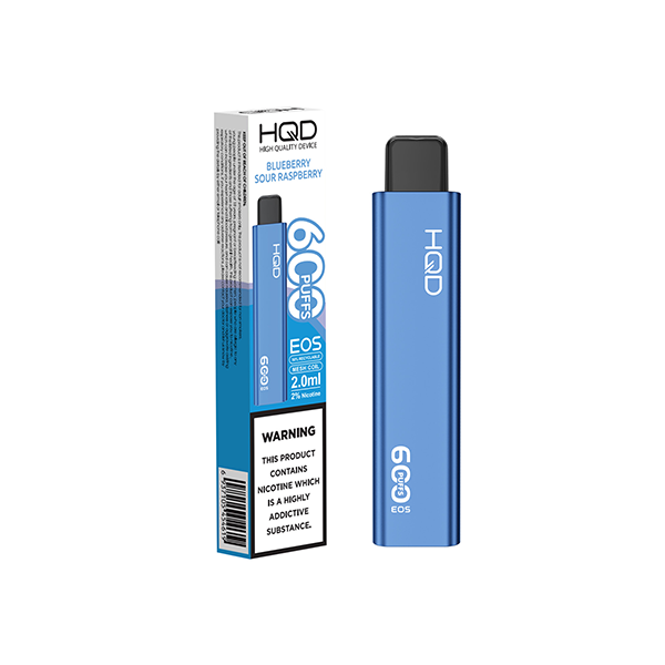 HQD - EOS Disposable Vape 600 Puffs 20mg