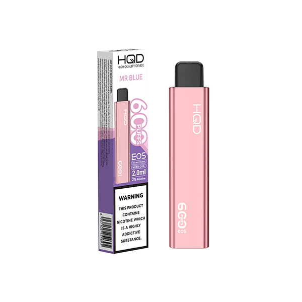 HQD - EOS Disposable Vape 600 Puffs 20mg